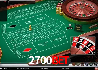 Roulette Table 2700bet